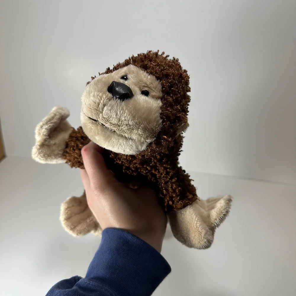 Ganz Webkinz Cheeky Monkey Plush Brown Tan Stuffed Animal HM080 Retired No Code